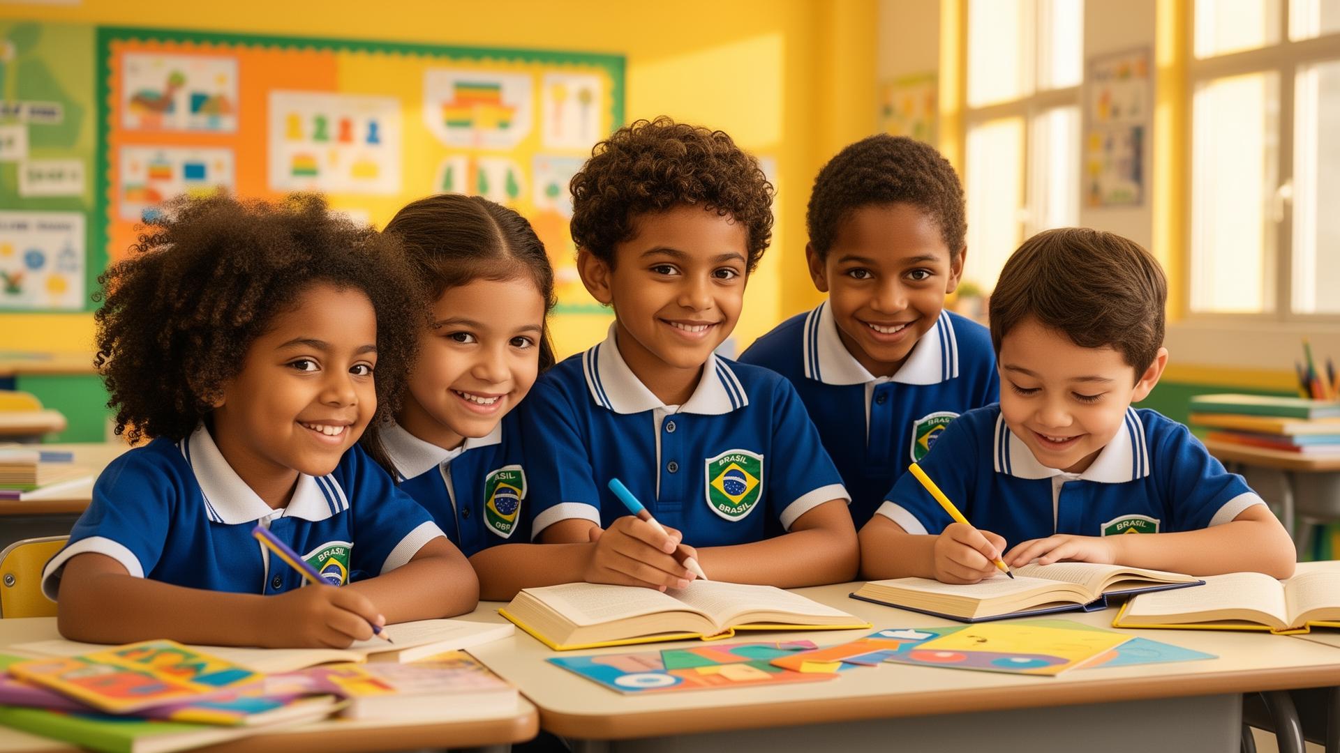 Alunos do Colégio CEMA